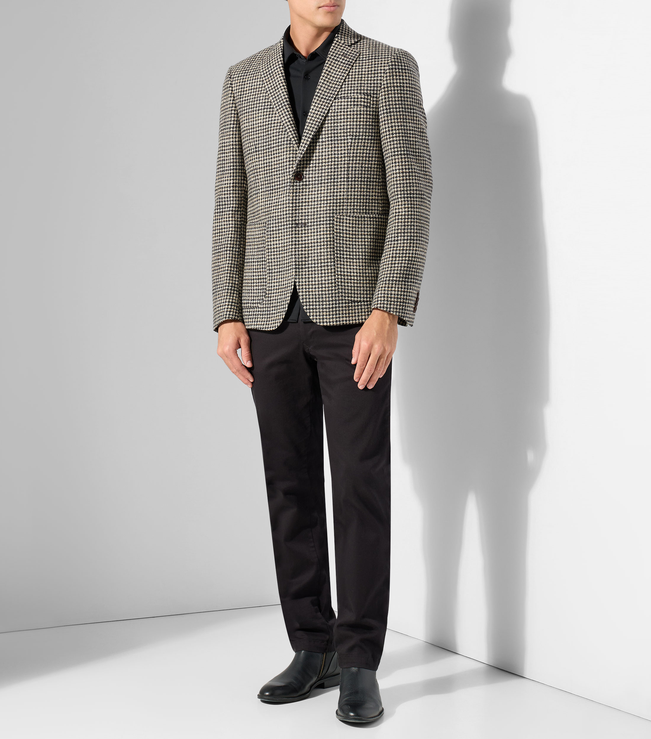 Saco con microdiseño Hombre